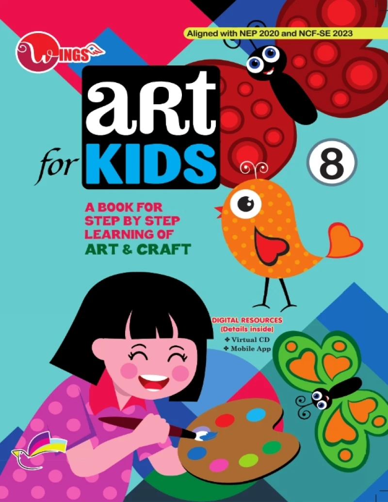 Wings Art  for Kids Drawing-8