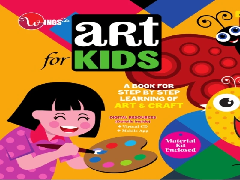 Wings Art  for Kids Drawing